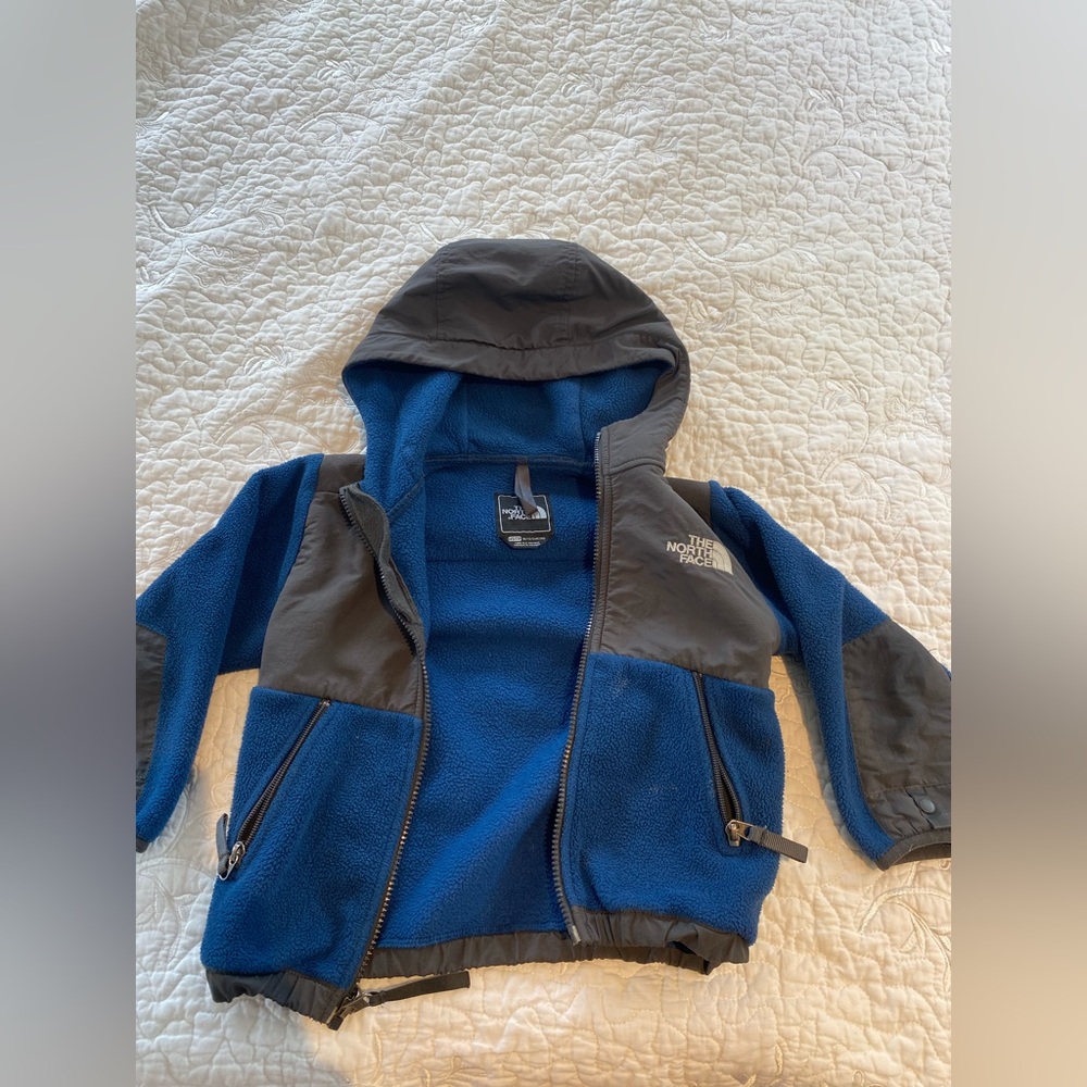 North face full zip Denali boys fleece